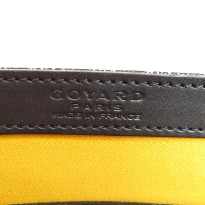 Pre-owned Goyard Black Coated Canvas Tote Bag ()