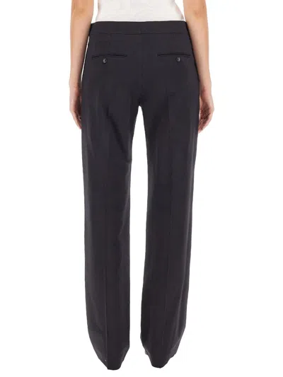 Isabel Marant Straight Leg Trousers With Pockets And Crease