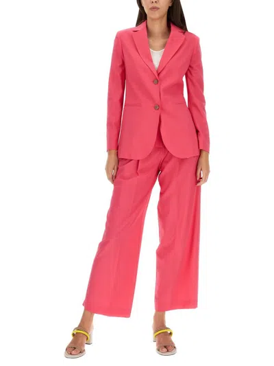 Alysi Pleat Detailed Straight-leg Trousers