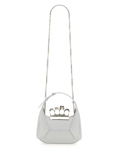Alexander Mcqueen Jewelled Mini Hobo Bag