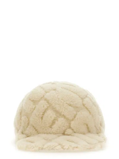 Fendi Baseball Hat Wool Curved Brim