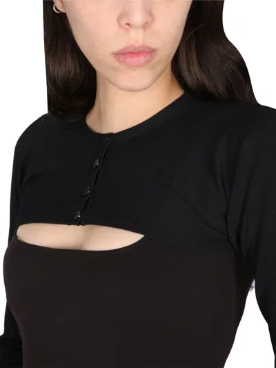 Dolce & Gabbana Kim Cardigan With Round Neckline And Button Closure For Women