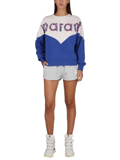 Isabel Marant Étoile Logo-print Drawstring Shorts