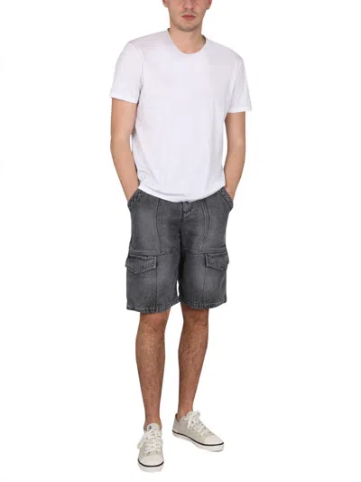 Isabel Marant Timy Bermuda Shorts Multiple Pockets