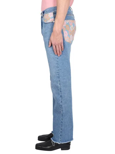 Séfr Floral-panel Jeans