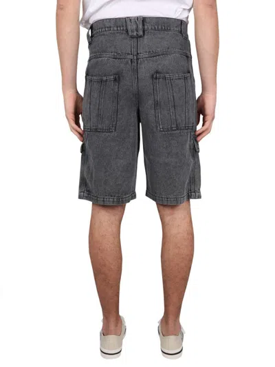 Isabel Marant Timy Bermuda Shorts Multiple Pockets
