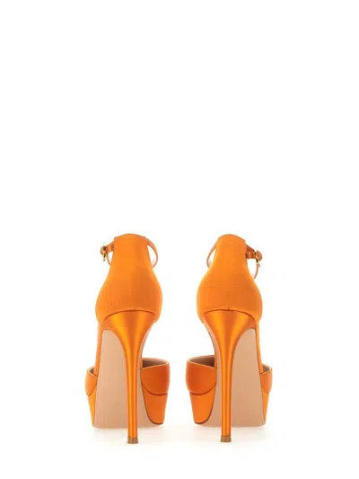 Gianvito Rossi Suede Pointed Toe Pumps With Platform Sole
