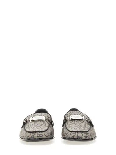 Dolce & Gabbana Logo-plaque Jacquard Loafers