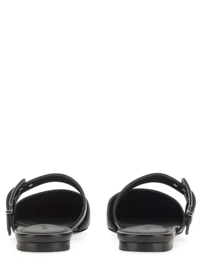 Alexander Mcqueen 10mm Punk Leather Mules