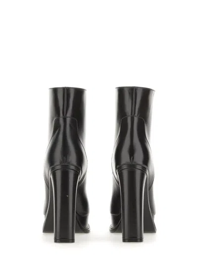 Alexander Mcqueen Elevated Platform Boots With 12 Cm Heel For Women