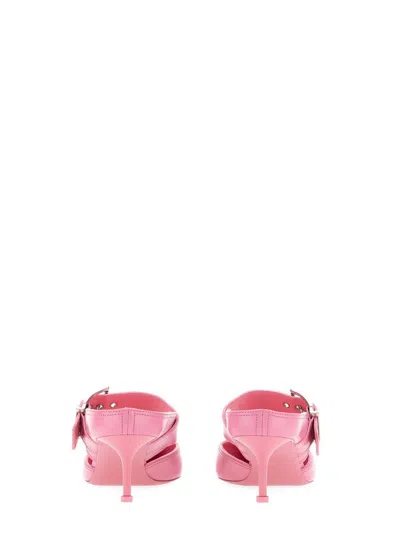 Alexander Mcqueen Alexander Mc Queen Punk Buckled Leather Mules