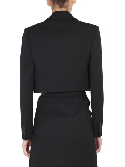 Alexander Mcqueen Cropped Tailored Jacket