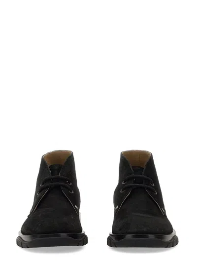 Alexander Mcqueen Lace-up Suede Boots