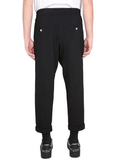 Balmain Drop-crotch Cropped Trousers