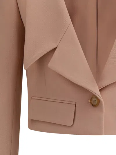 Chloé Chloe Cropped Wool Blazer