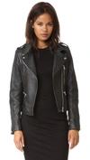 JN BY JN LLOVET Rules Leather Jacket