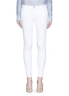 L Agence Margot High Rise Skinny Denim Jeans In White