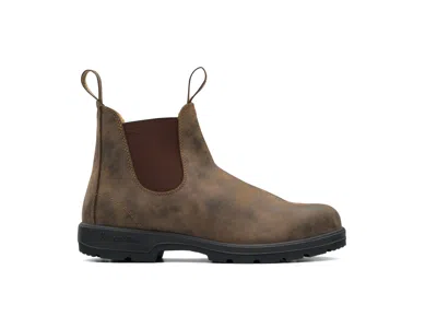 Blundstone Chelsea Boot Rustic Brown In Brown