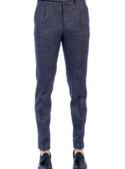 Barbati - Denim Effect Linen; 1 Pence + Strap With Fibia Dodo/lc 581 01 Blue