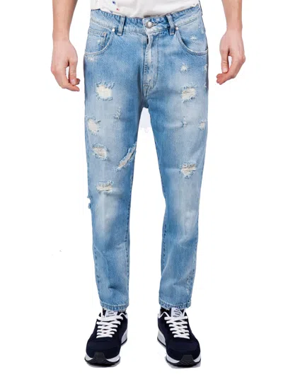 Alessandro Dell Acqua - Clear Jeans With Rotture Ad774 Ad7747w/t1776sw 58