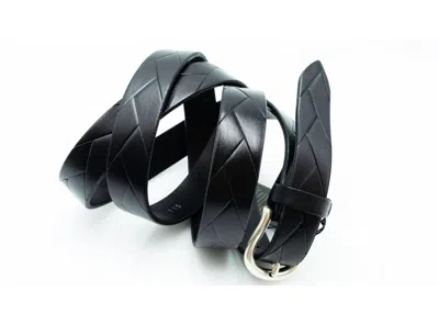 Alberto Luti - H 2.5cm; Laser Drawing Effetto Intreccio 048/25 Nero