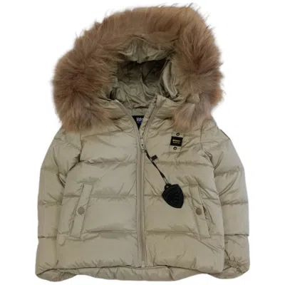 Blauer - Down Jacket 301 Beige C/pelliccia 24wbbxc02550