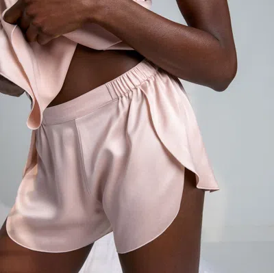 Lunya Washable Silk Tulip Back Set Delicate Pink In Neutral