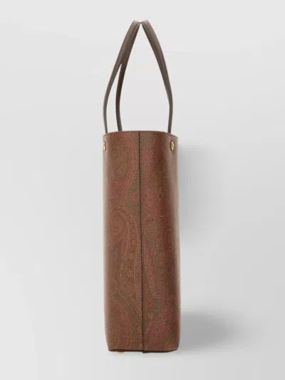 Etro Paisleyprint Opentop Tote Bag