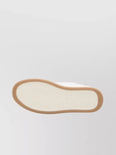 Saint Laurent Sl61 Leather Sneaker In White