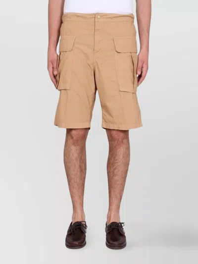 Aspesi Lou Bermuda Shorts Elastic Waistband