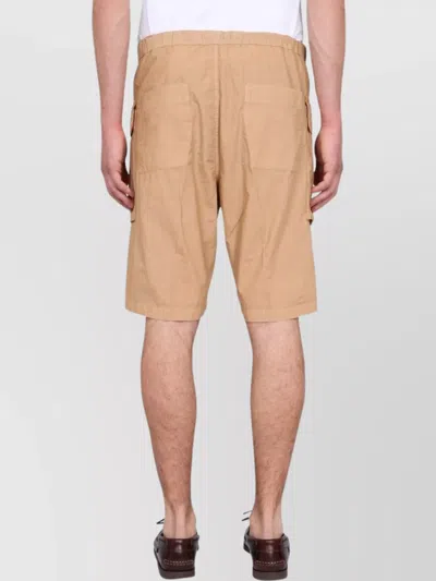 Aspesi Lou Bermuda Shorts Elastic Waistband