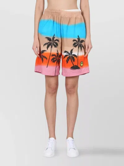 Barrow Poplin Bermuda Shorts Unisex