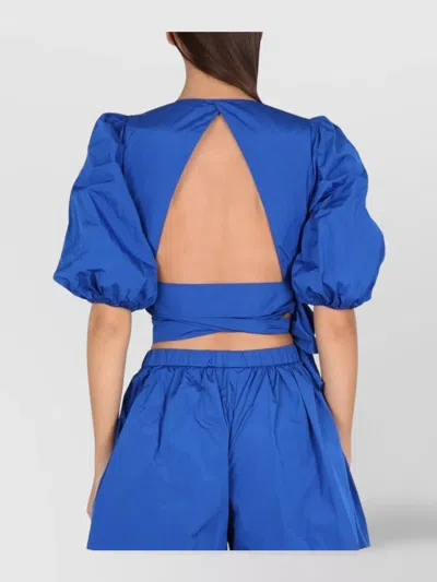 Red Valentino Taffeta Top