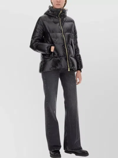 Tatras Quilted Hooded Jacket With Side Pockets