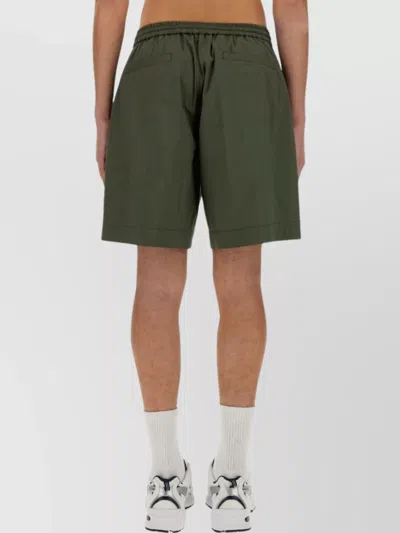 Aspesi Bermuda Shorts With Back And Side Pockets