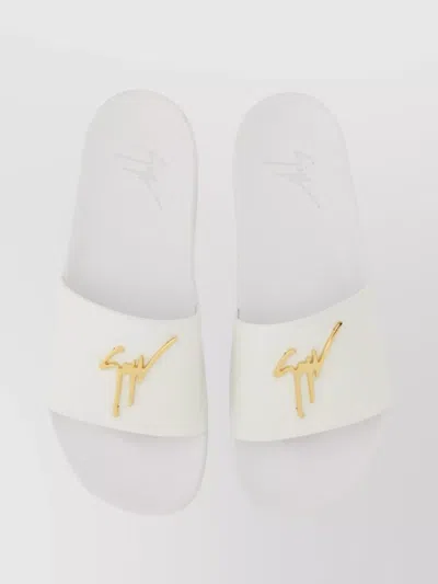 Giuseppe Zanotti Slide Sandal With Flat Sole And Open Toe