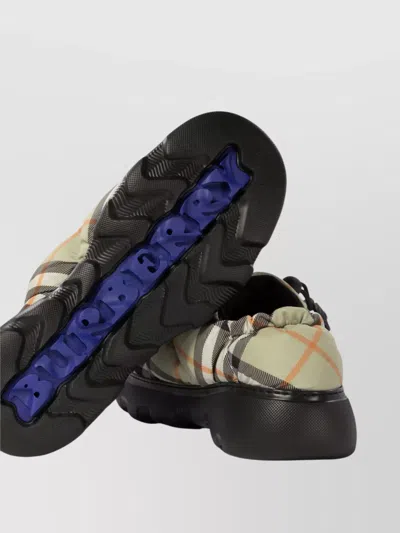 Burberry Pillow' Light Green Polyamide Blend Slippers