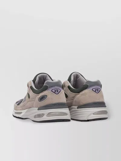 New Balance Suede Blend Sneakers Mesh Panels