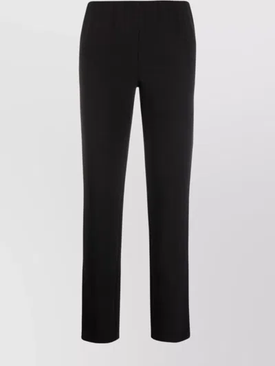 P.a.r.o.s.h Cropped Leggings Elasticated Waist In Black