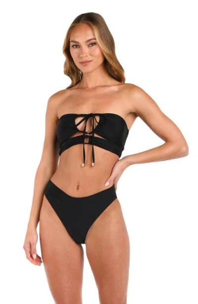 L'agence Sirena Solid Bikini Top