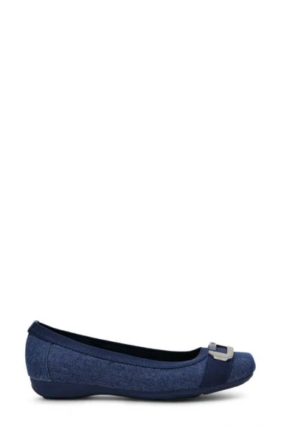 Anne Klein Uplift Flat In Blue