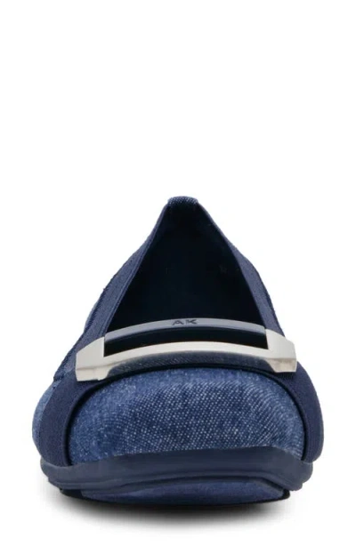 Anne Klein Uplift Flat In Blue