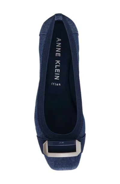 Anne Klein Uplift Flat In Blue