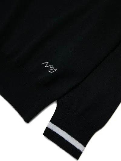 N°21 Pullover In Misto Lana Con Logo