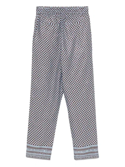 Scotch & Soda Check-pattern Trousers