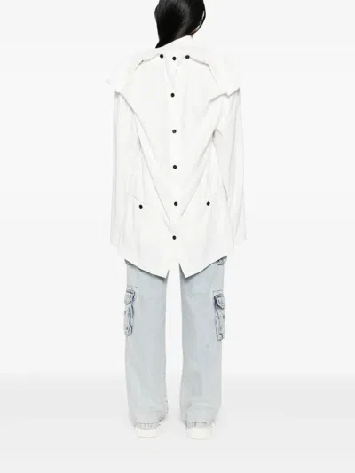 Pushbutton Squared-back Single-breasted Blazer