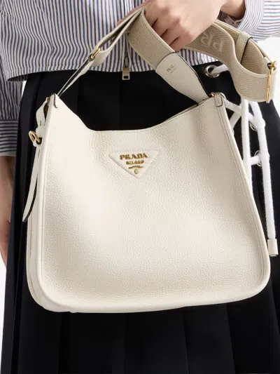 Prada Medium Leather Shoulder Bag