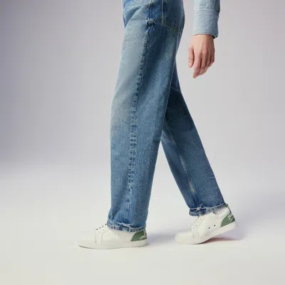 Christian Louboutin Fun Louis Junior Leather Sneaker In White