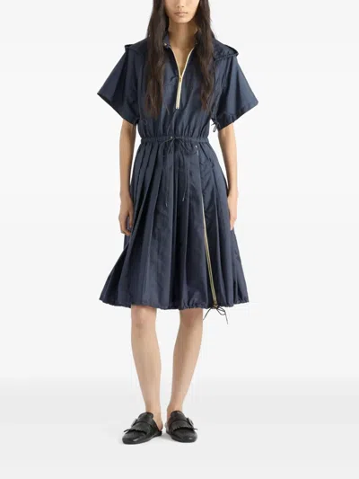 Prada Light Re-nylon Midi-dress