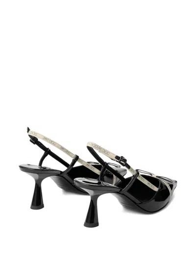 Jimmy Choo Leather Camila Pumps Glossy Finish
